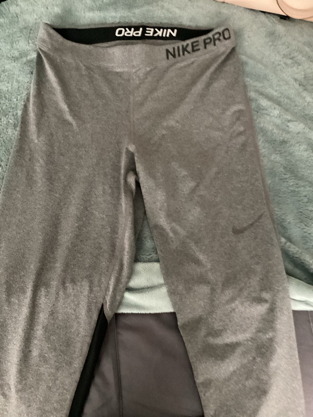 Women’s Nike Pro Lg Leggings Gray/black
